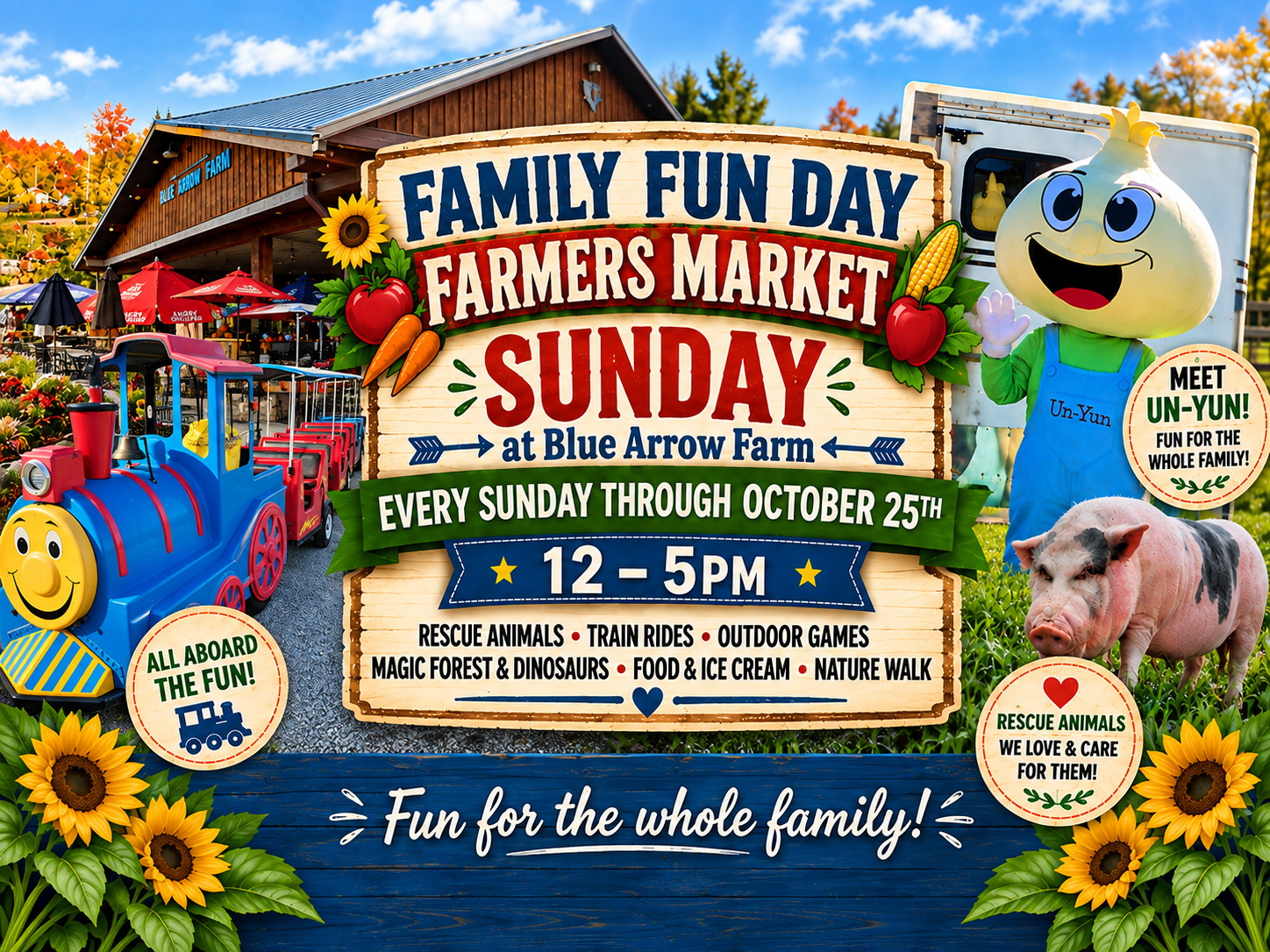 Family Fun Days • Thru October 25rd