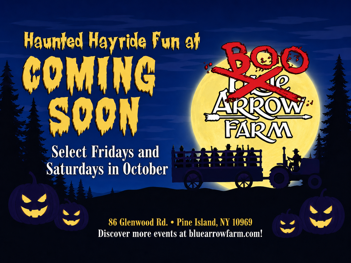 Fall Haunted Hay Ride